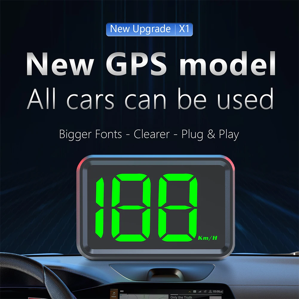 GPS KMH MPH HUD  ӵ, ū Ʈ ӵ,  ӵ 跮 , ڵ  ׼