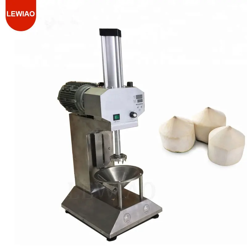 

Tender Coconut Peeling Peeler Fresh Coconut Green Skin Removing Cutting Machine Coconut Trimming Peeler