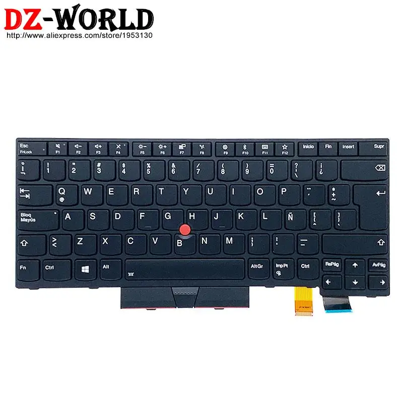 Cfb Cfr Las Teclado Retroiluminado para Lenovo Thinkpad T470 T480 A475 A485 Laptop Latino Espanhol Francês Canadense es cz fr ch si de hu - Imagem 4
