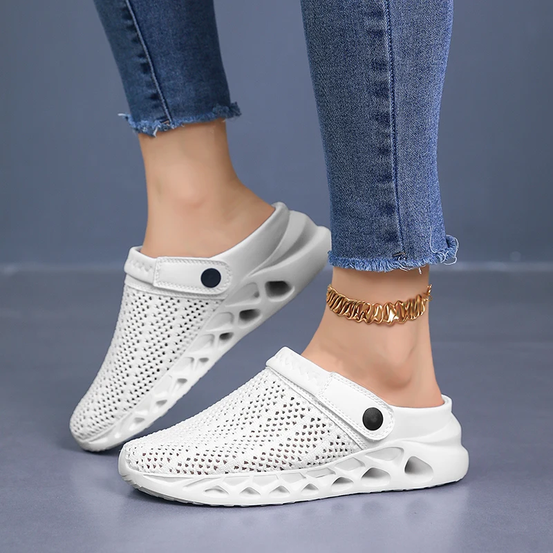 Women's Comfortable Slippers - Non-Slip Eva Home Slippers, Comfortable Closed Toe Design, Suitable for All Seasons