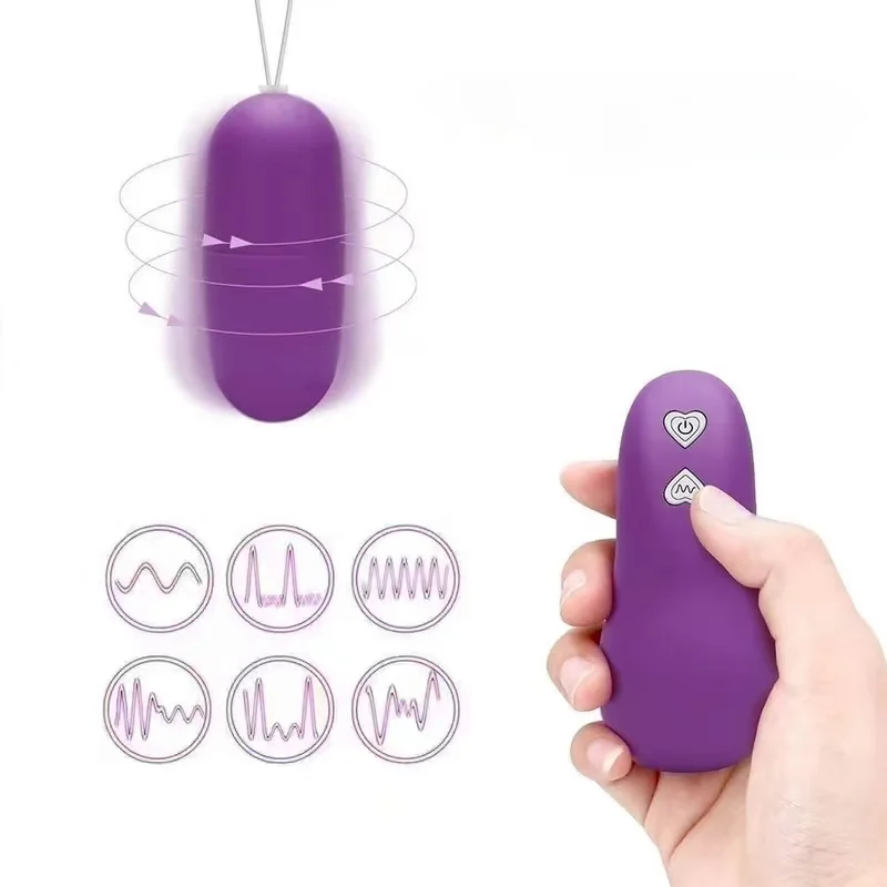 Hızları Taşınabilir 20 Kablosuz Su Geçirmez Vibratörler Uzaktan Kumanda Kadın Titreşimli Yumurta Vücut Masajı Seks Toys2023_voghion.com