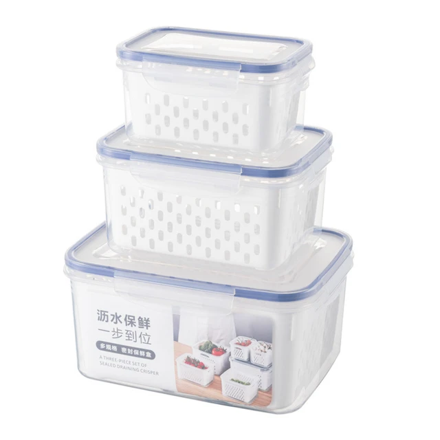 White Mesh Food Storage & Lid Organizers