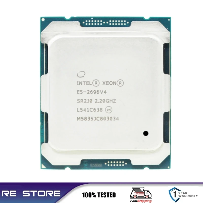 Processador CPU Intel Xeon E5 2696 V4, 2,2 GHz, 22 Core, 150W, LGA