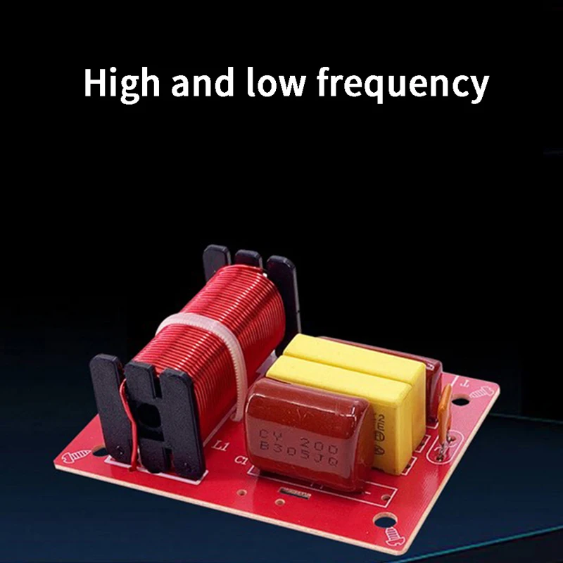

Auto Falante Automotivo WEAH-234 80W 2 Way Speaker Frequency Divider Audio Treble Bass Crossover Filter