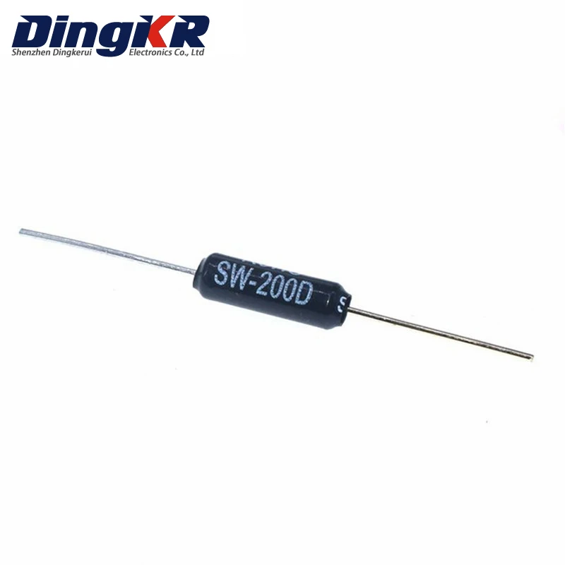 10pcs/lot Black Sw200d Ball Switch Sw200d Tilt Angle Sensor Switch Angle Switch Transducer
