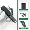 1/2Pcs Gun Holster Clip Belt Grip Hooks Holster Mounting Hardware with Screw Adjustable Adapter for IWB OWB Tactical Accessories 2