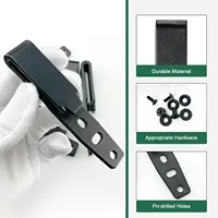 1/2Pcs Gun Holster Clip Belt Grip Hooks Holster Mounting Hardware with Screw Adjustable Adapter for IWB OWB Tactical Accessories 2