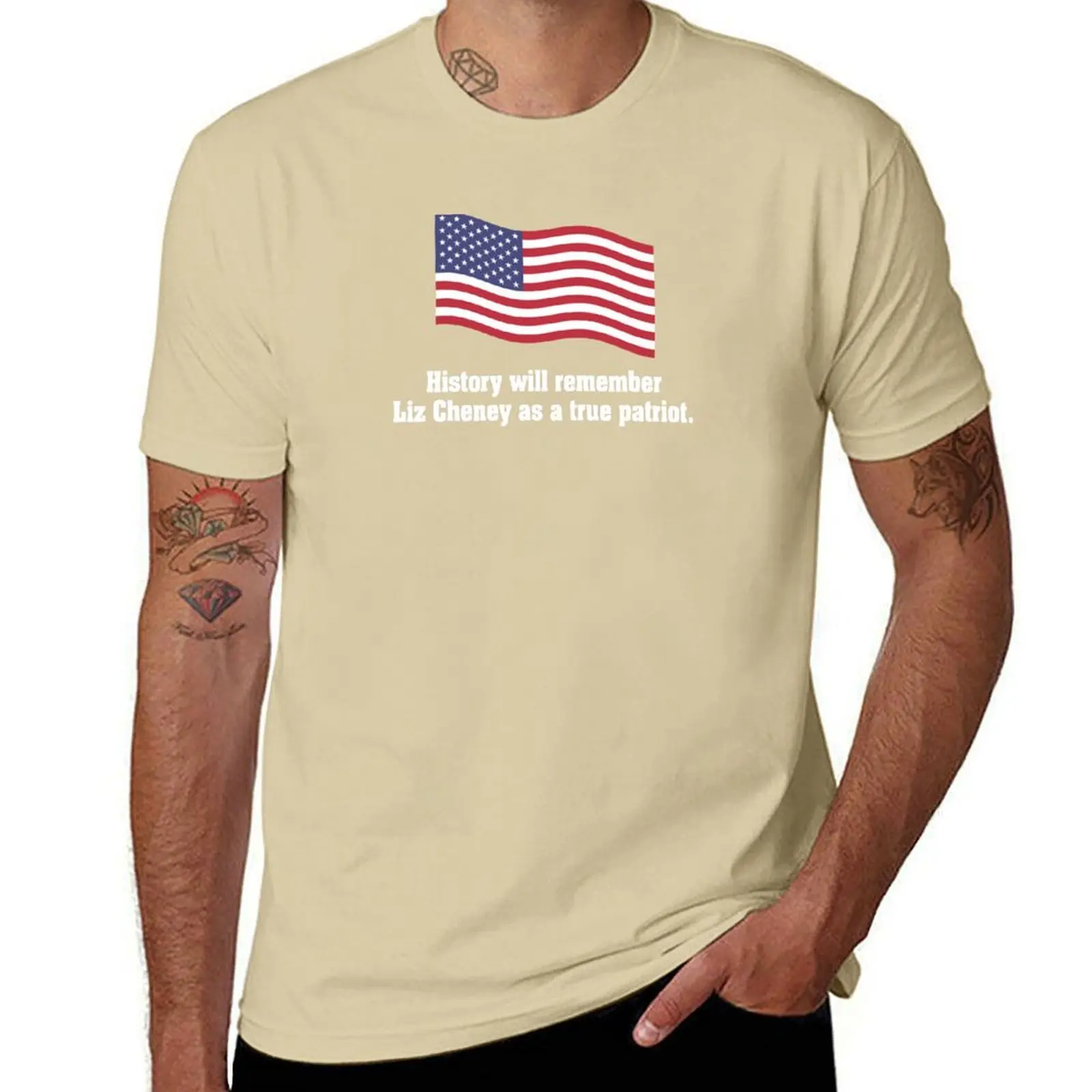 Shop4ever Daddy - Camisa De Manga Larga Con La Bandera
