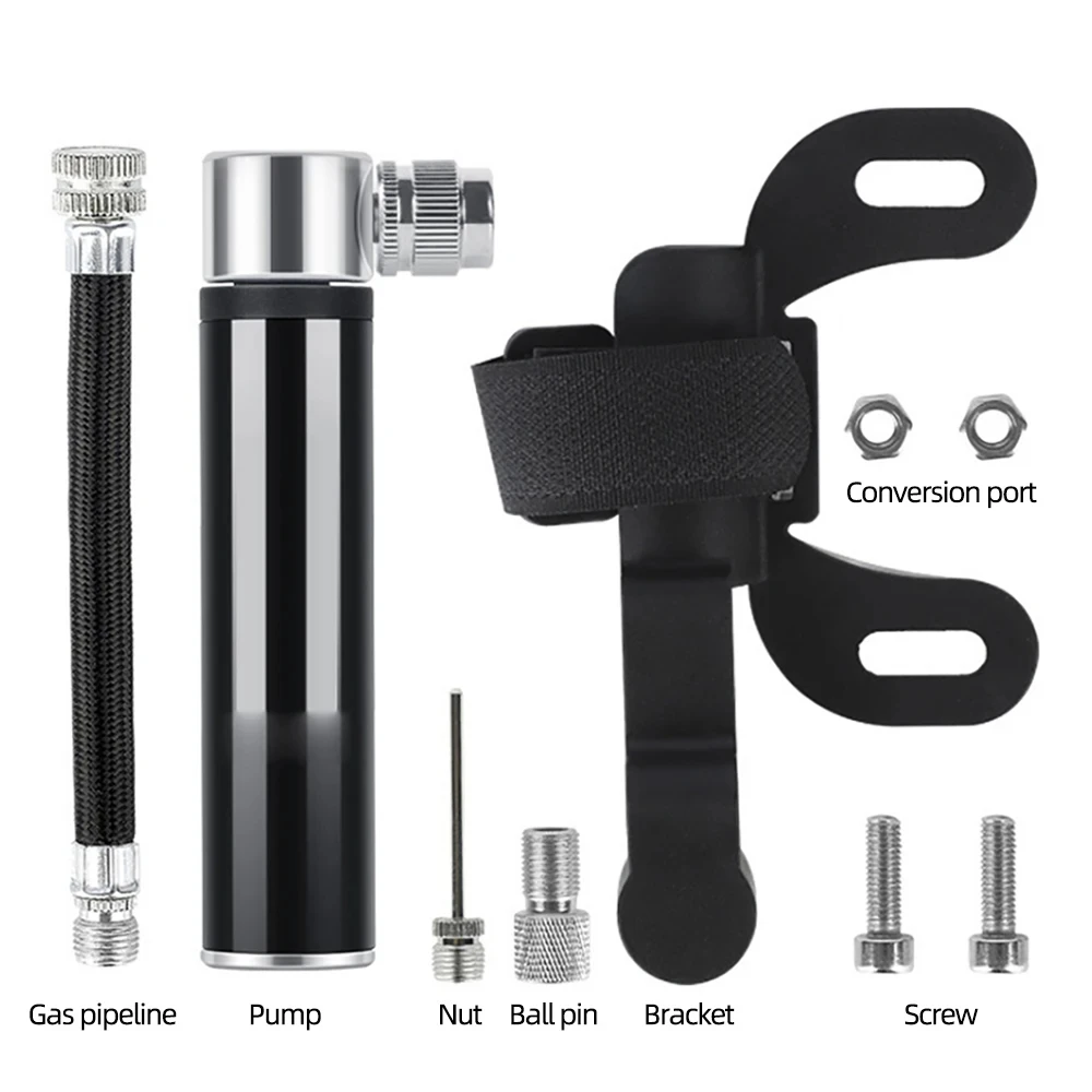 Compact Hand Air Pump for Bicycle Tires - Ultimate Mini Bike Pump for Cyclists