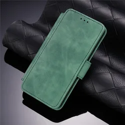 Leather & Silicone Business Phone Holster Wallet Cover Case for UMIDIGI BISON Pro (Green(12))