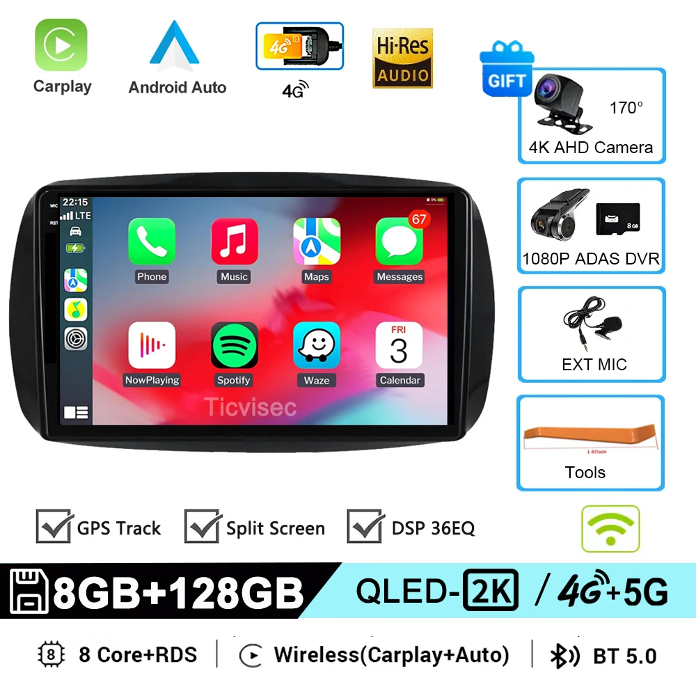 2K 8G-128G CAM DVR