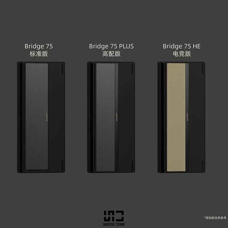 Sc Bridge75 무선 기계식 알루미늄 키보드, 3 가지 모드, RGB 맞춤형 긴 내구성 키보드, 선형 자기 스위치