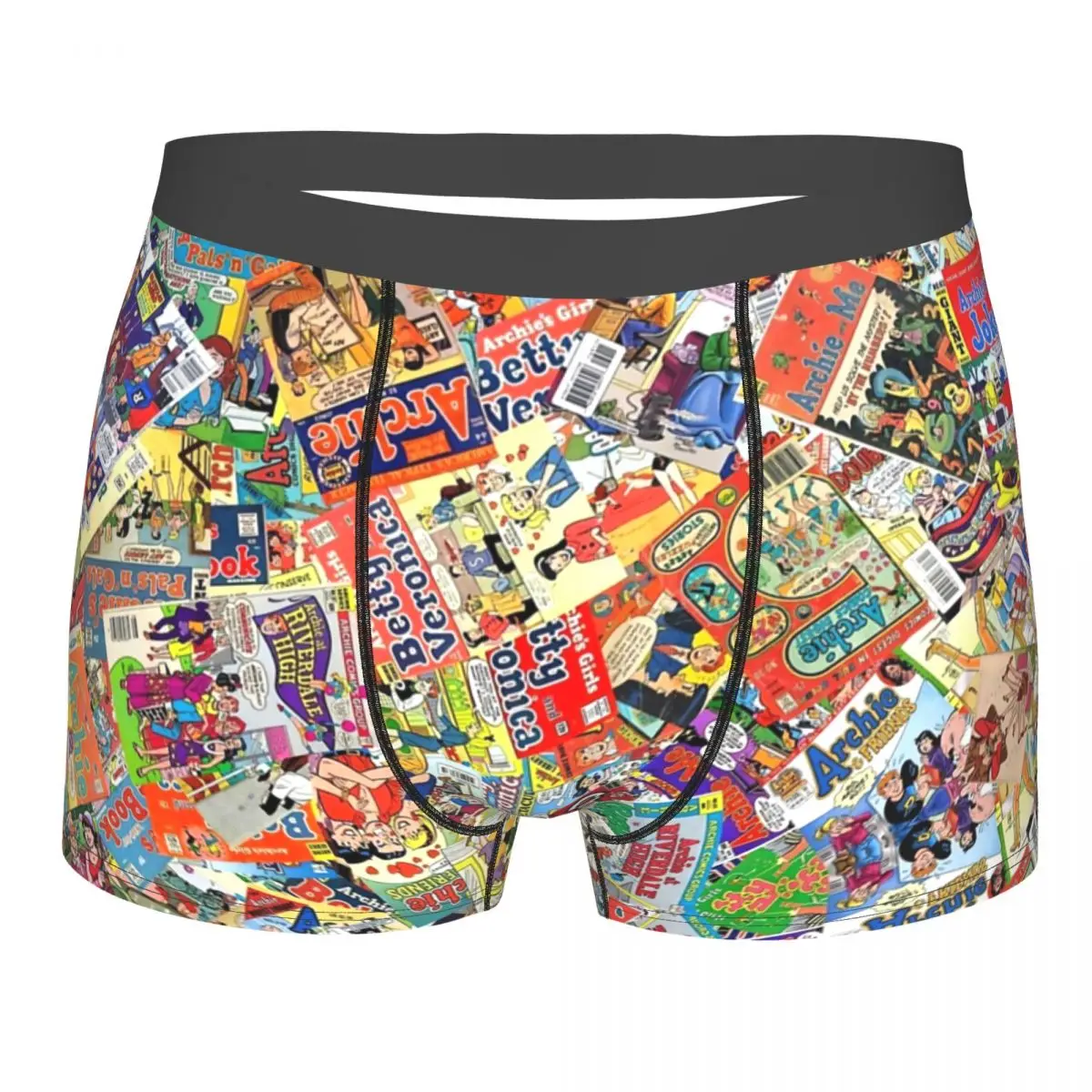 Archie Comics Underpants Breathbale Panties Male Underwear Print Shorts Boxer Briefs