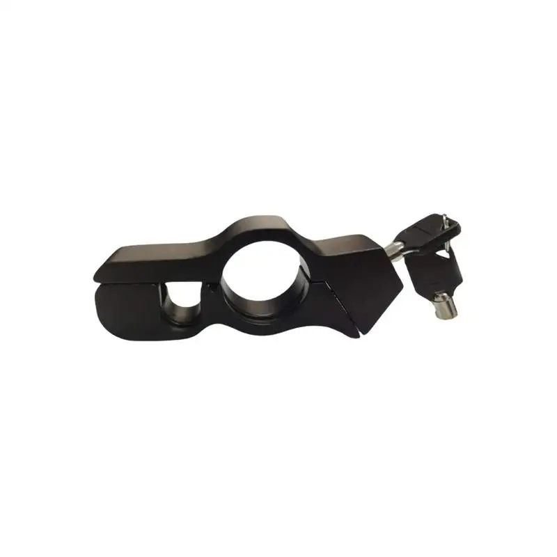 

Heavy Duty Motorcycle Lock Anti-Theft Throttle Lock Heavy Duty Locking Device Aluminum Alloy Security Locks Portable For Atvs