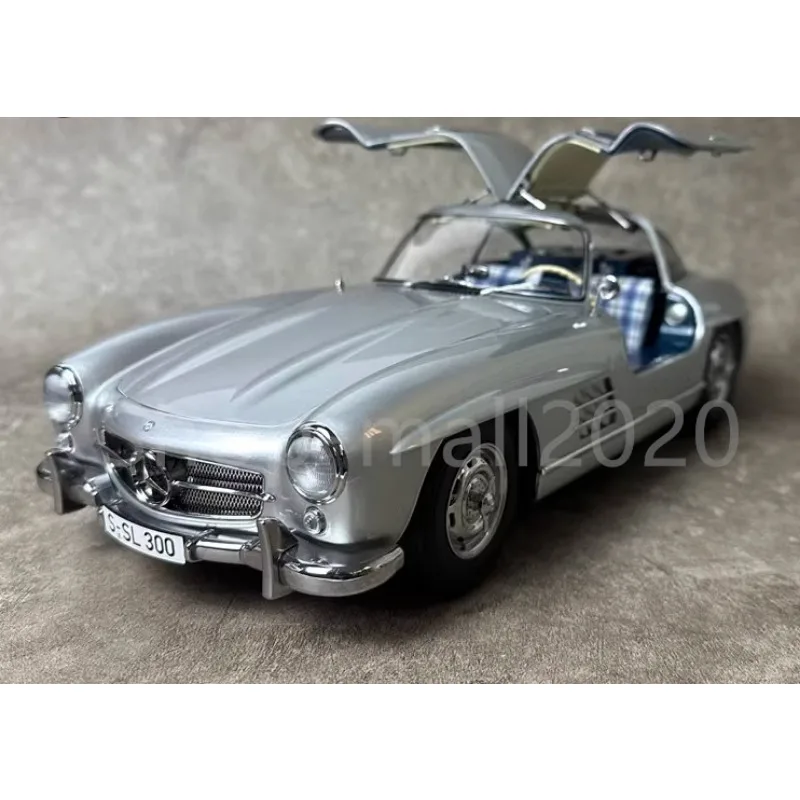 

Модель автомобиля Schuco 1/12 для Benz 300SL, литый под статическим давлением, серебристая металлическая игрушка, подарок на день рождения для мальчиков, хобби, демонстрационная коллекция