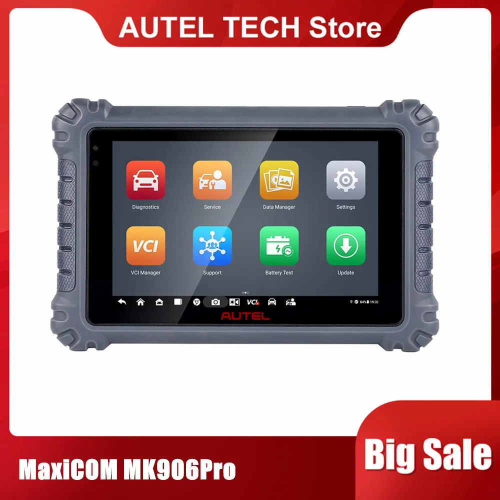 

2023 Autel MaxiCOM MK906 PRO Automotive Full System Diagnostic Tool Support FCA AutoAuth and VAG Guided Functions