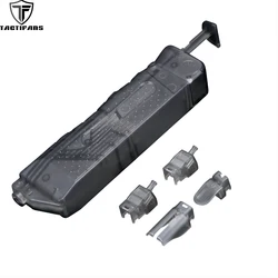 Tactifans Tactical Plastic BB Compact Speedloader 250 Rounds For 4.5MM/.177 BB Loader Paintball Airsoft Accessories Hunting