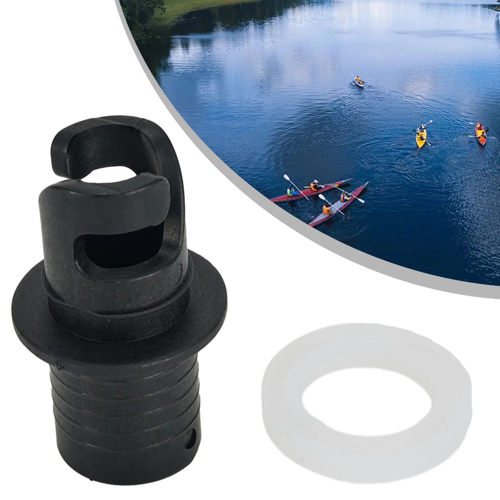 free shipping large kite connector factory weifang kite accessories professional papalote paragliding sports entertainment koi Inflatable Boat Kayak Air Valve Adapter Air Foot Pump Valve Hose Adaptor Connector Water Sports Boats Accessories