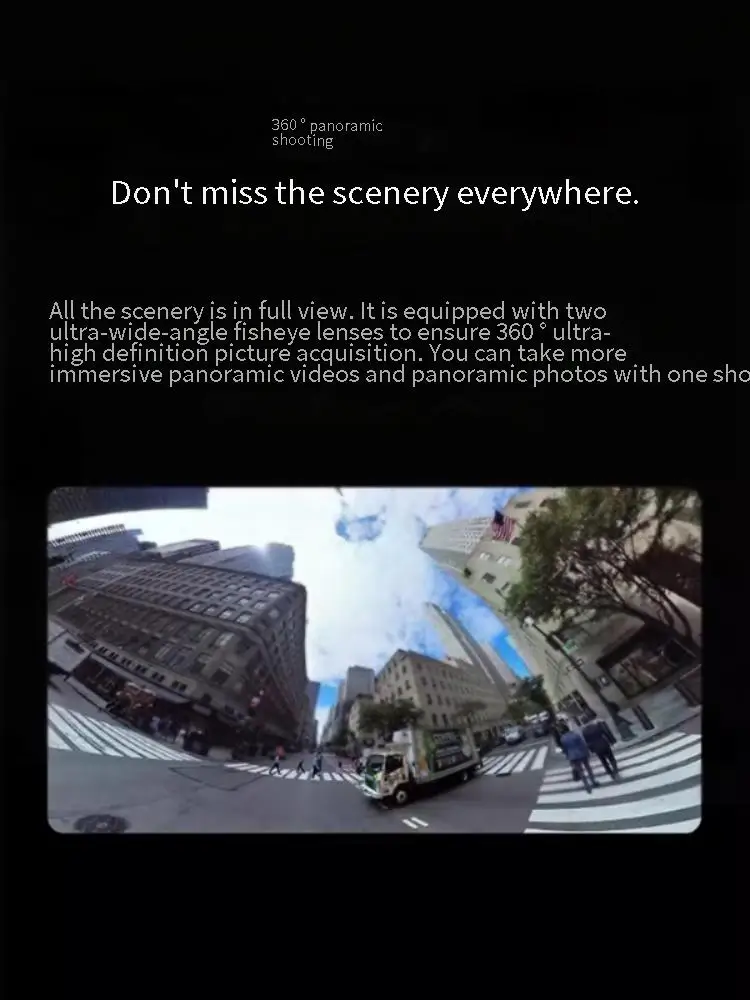 Kandao QooCam 3 Better Image Quality Superior Panoramic Action Camer 3