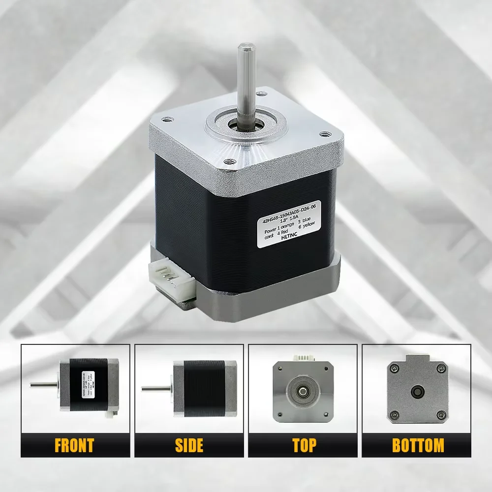 HLTNC nema17 42hs48 17hs48 4.5 kg.cm 1.5a 48mm 42 engine 4-lead 2