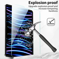 Tempered Glass For Ipad Pro 13 12.9 Air 11 5 4 3 2 1 M4 M2 2024 Screen Protector For 10 9 9th 10th Generacion Mini 7 6 10.2 Film 2