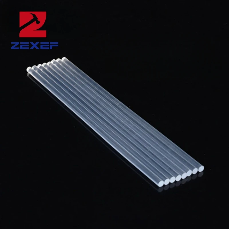 7mmx200mm/11mmx200mm Clear Glue Stick Hot Melt Glue Sticks For Gun DIY Art Alloy