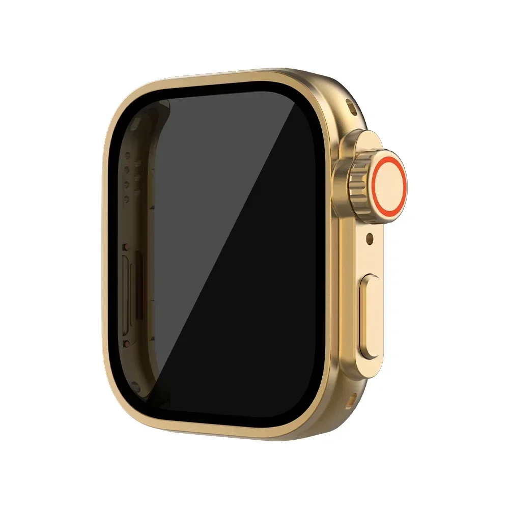 Ultra Anti-Peeping Screen Protector with Hard Bumper Cover