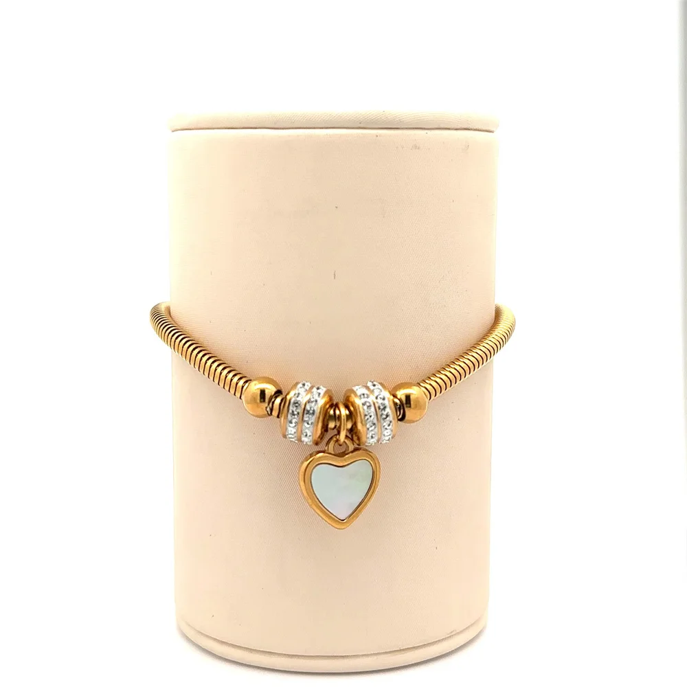 Magnet Buckle Simplicity Bracelets Set Stainless Steel Bracelet For Women Summer Fashion Jewelry Accessory