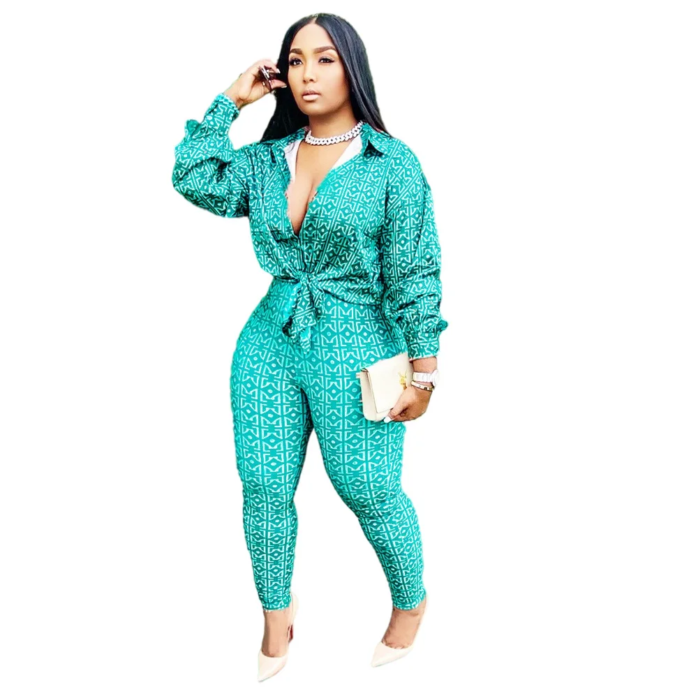 2 Piece Sets Geometry Print Women's Set Sweatshirt Top And Jogger Pants Suit 2023 Tracksuit Two Piece Set Suits Fitness Outfit