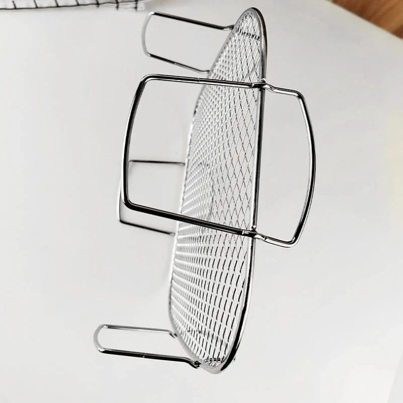 Air Fryer Rack Grilling Rack Stainless Steel Stackable Multi-Purpose Cooking Toast Basket Tray Air Fryer Accessories
