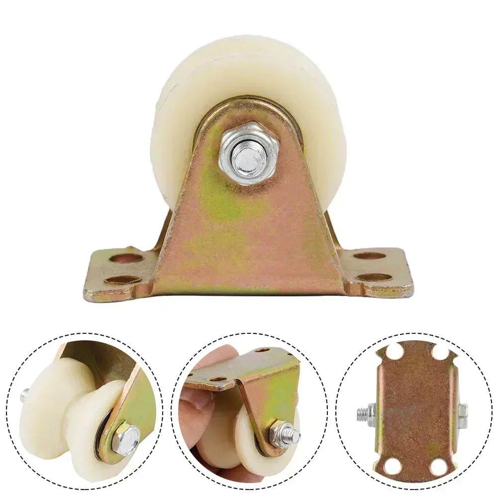 1pcs V Nylon Grooved Rollers 30mm Heavy Duty Sliding Door Rollers With Stand Herramientas Ferramentas Taladros