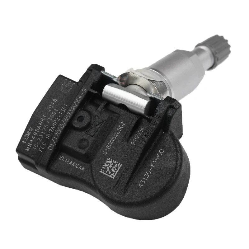 4Pcs Tire Pressure Sensor 43130-61M00 43139-61M00 for Suzuki Grand Vitara SX4 S-Cross Ignis Baleno Swift Jimmy Splash 433MHZ