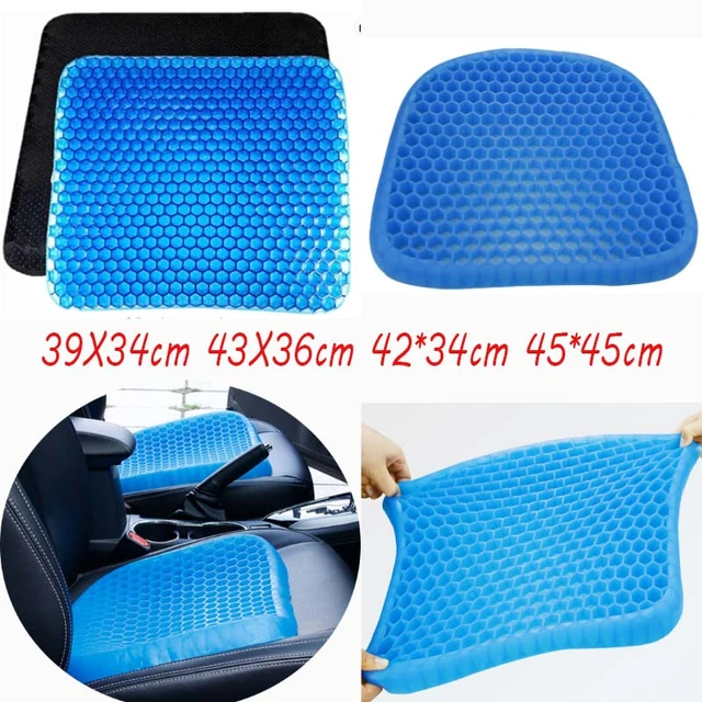 Summer Cooling Gel Cushion Honeycomb Breathable Car Seat Cushion Breathable  Massage Seat Pad Health Care Pain Chair Cushion - AliExpress