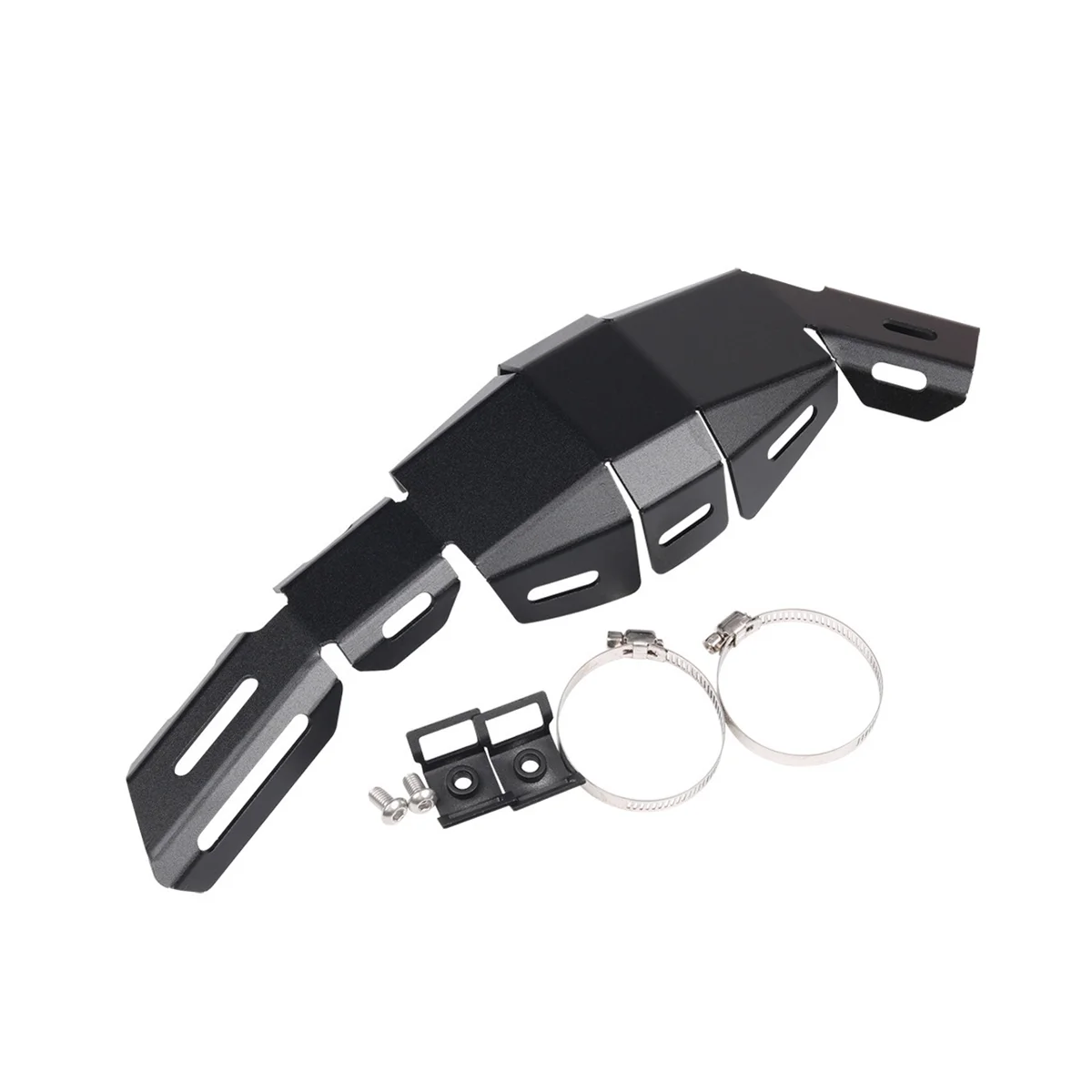 

Motorcycle Exhaust Pipe Cover Heat Protector(Black)