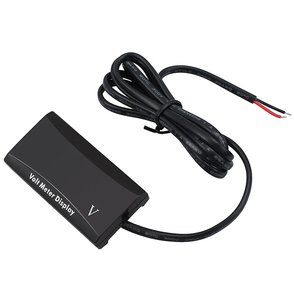 

Digital Voltmeter Waterproof Car DC 12V Gauge Display Color Screen Motorbike