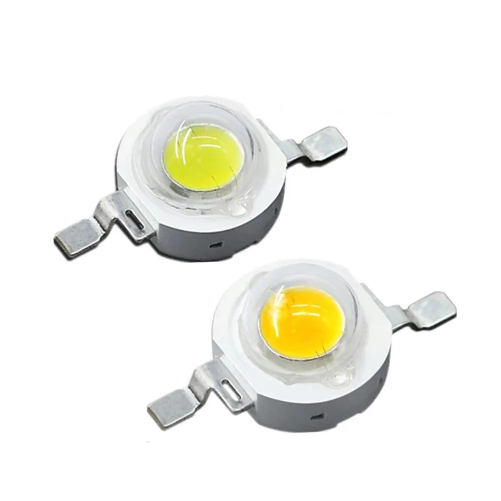 

1W / 3W High Power LED SMD Different Colors Chip Lamp Beads COB Light Bead White Warm White Lamp Bead Replacement Accessory