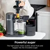 Ninja JC151 NeverClog Cold Press Juicer, Powerful Slow Juicer with Total Pulp Control, Countertop, Electric, 2 Pulp Functions 3