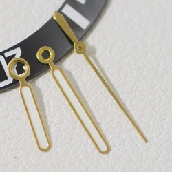 Black Silver Gold Rose Green Luminous Watch Hands Set (GOLD)