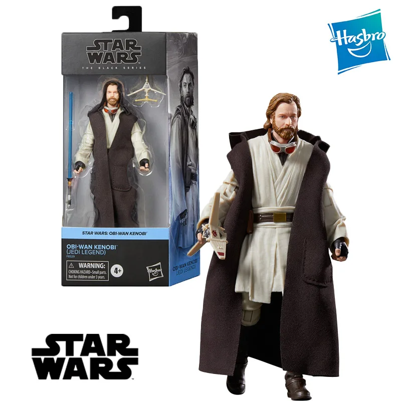 Star Wars: The Black Series Obi-Wan Kenobi Jedi Legend Kids Toy Action  Figure for Boys and Girls (9”)