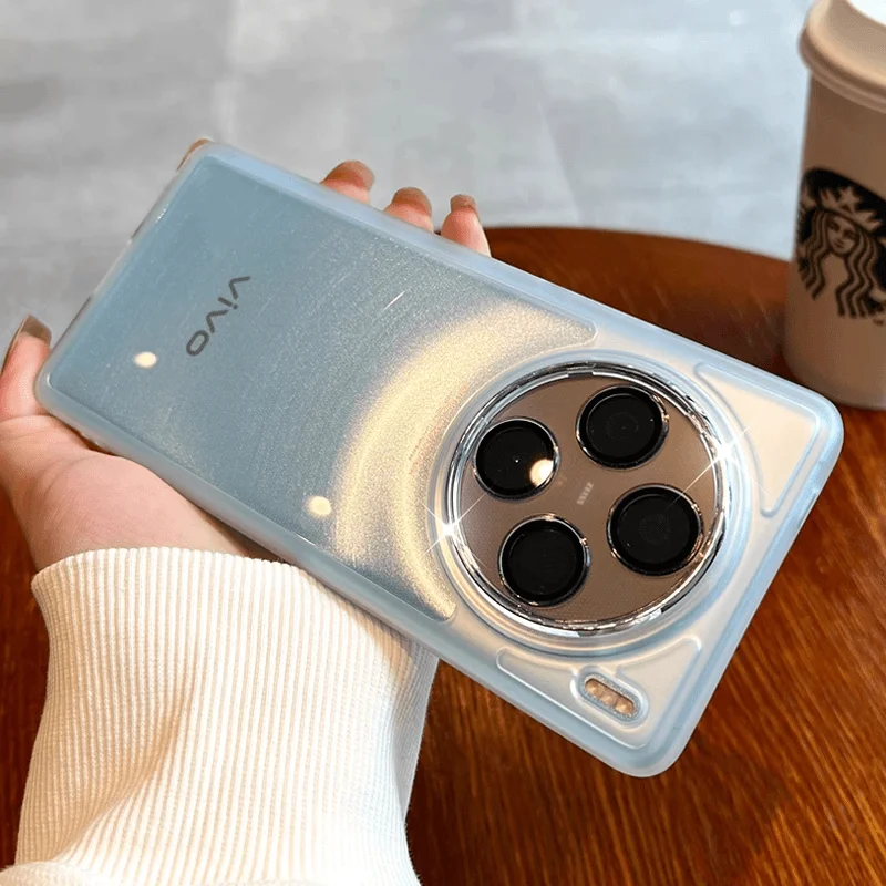 Transparent Soft Silicone Shockproof Case with Camera Protection