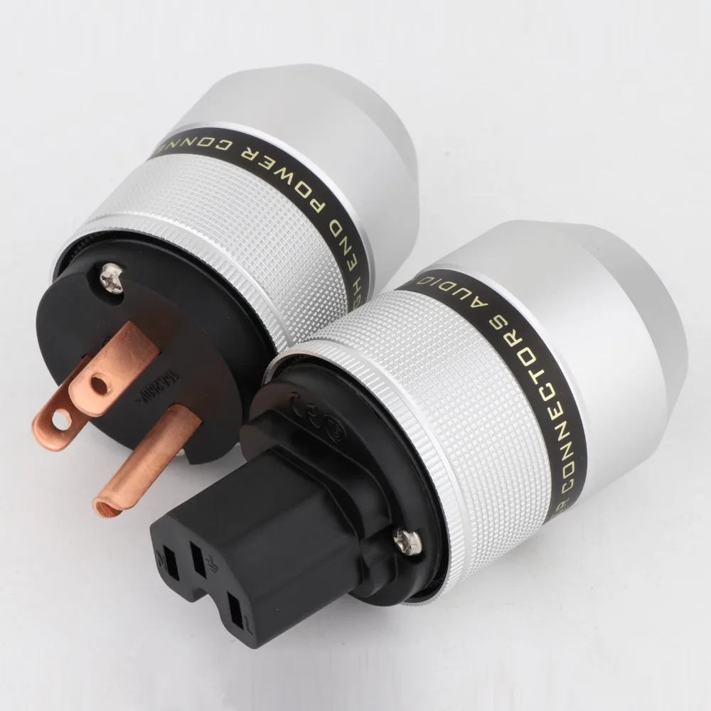 HIFI 전원 플러그, US/EU 커넥터 잭, IEC C15 Ac 전원 코드, 메인 전원, EU/US 오디오 애호가 DIY 케이블