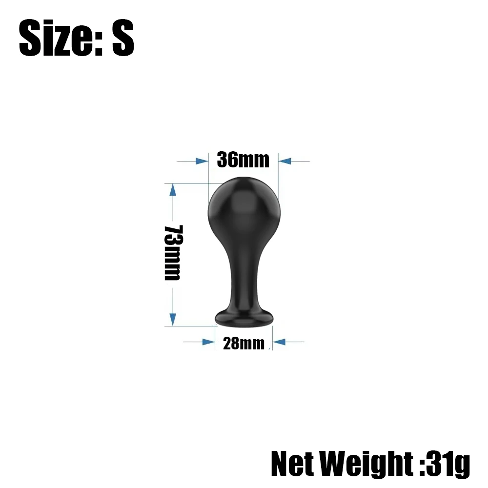 Silicone Anal Plug Sex Toys for Woman Prostate Massager Butt Plug Buttplug Anal Sex Toys for Men Adults Adult Game XL/L/M/S Size