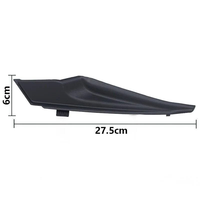 Windshield Cowl Grille Cover 1 Pair Front Wiper Side Cowl Extension Cover for Toyota Corolla Altis 2014 2015-53824-02130 Replacement Parts