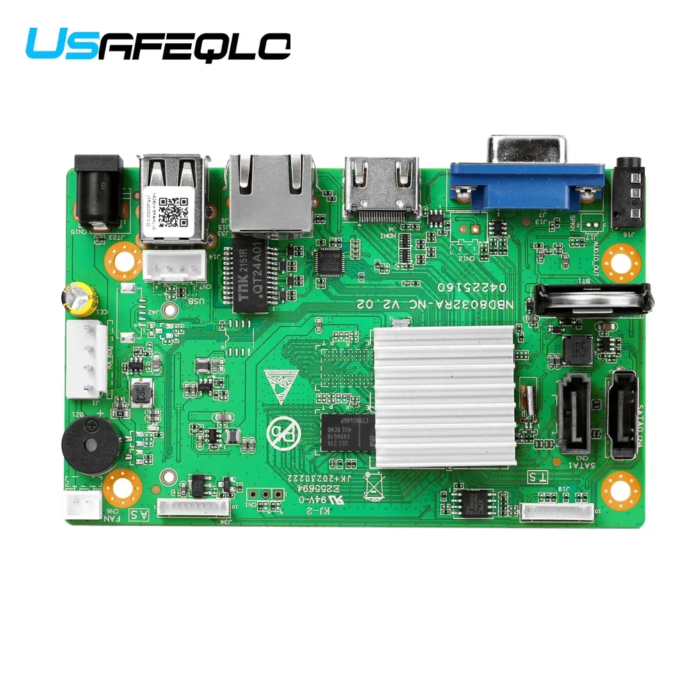 Cctv 16Ch 4K H.265 Nvr Hd 3840*2160 Uscita 2 Sata Hdd Face Supporto Umano Cloud Xmeye Pro App Monitoraggio Mobile