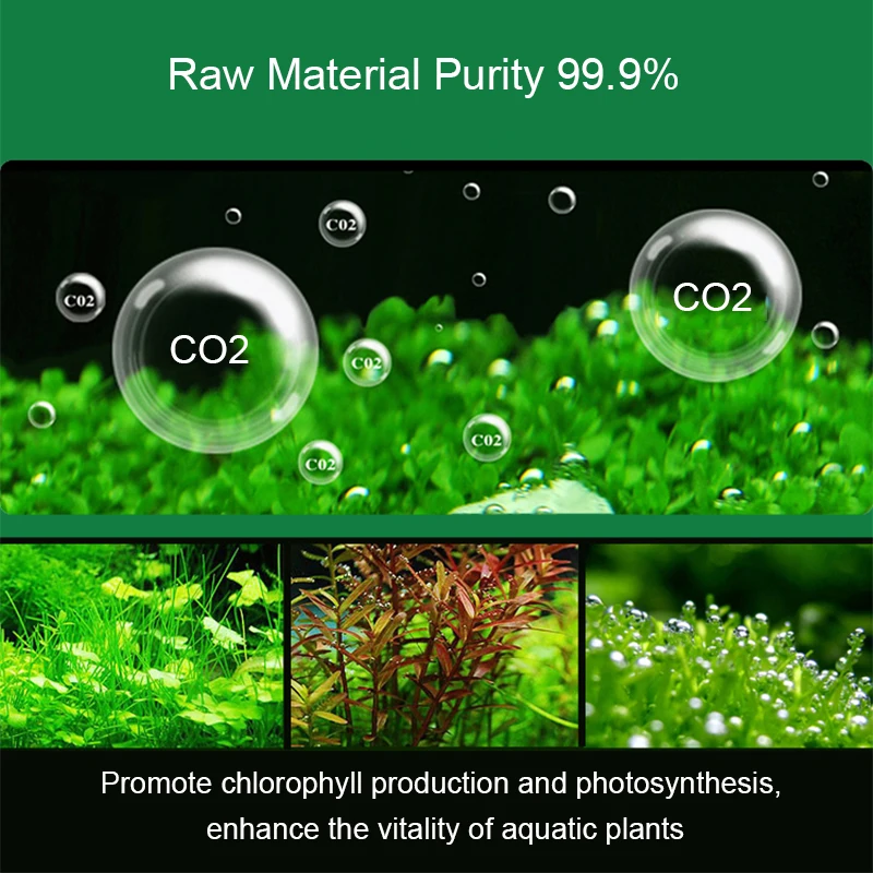 Aquarium CO2 Generator Kit DIY CO2 System Accessories for Home Cleaning