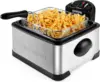 4.5 Liter Deep Fryer w/Basket Strainer, XL Jumbo Size, Adjustable Temperature & Timer, Perfect for Fried Chicken, Shrimp 1