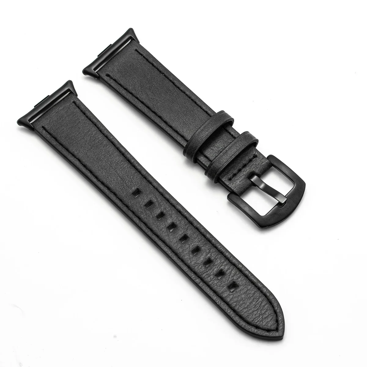 Premium Leather Strap with Metal Interface