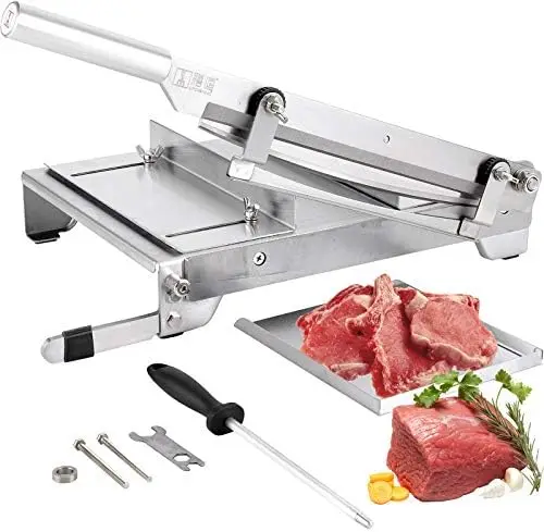 

Cutter 13.5 Inch Cheese Slicer Cutter 430 Stainless Steel Bone Cutter Guillotine Sausage Ham Biltong Jerky Slicer Ollas arrocera