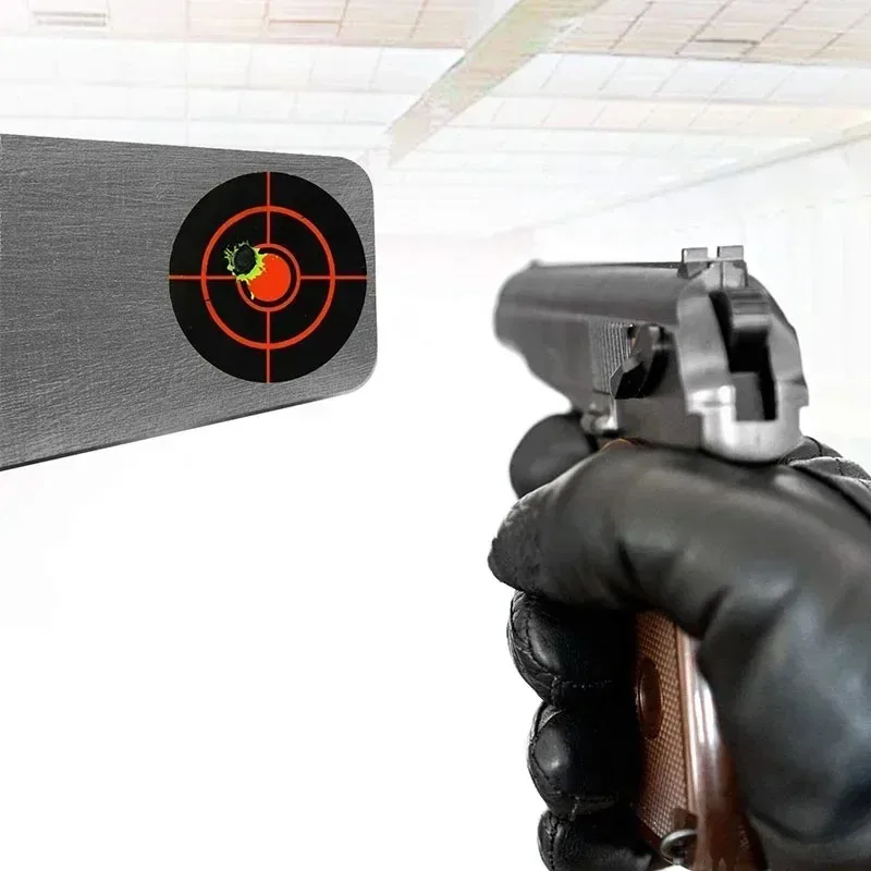 200Pcs 7.6cm Self Adhesive Shooting Target Sticker Splatter Splash Amp Reactive Practice Training Hunting Stickers
