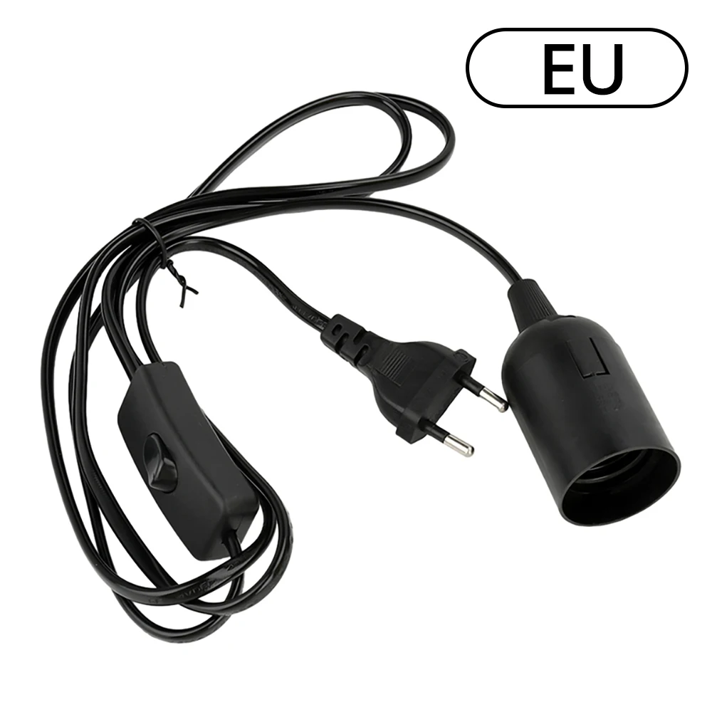 1.8m Power Cord Cables E27 Lamp Base Holder Switch Wire Pendant Led Bulbs Fixture Hanglamp Socket Light Accessory lamp holder lamp bulb holder lamp base
